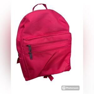 Backpack nylon in bright red